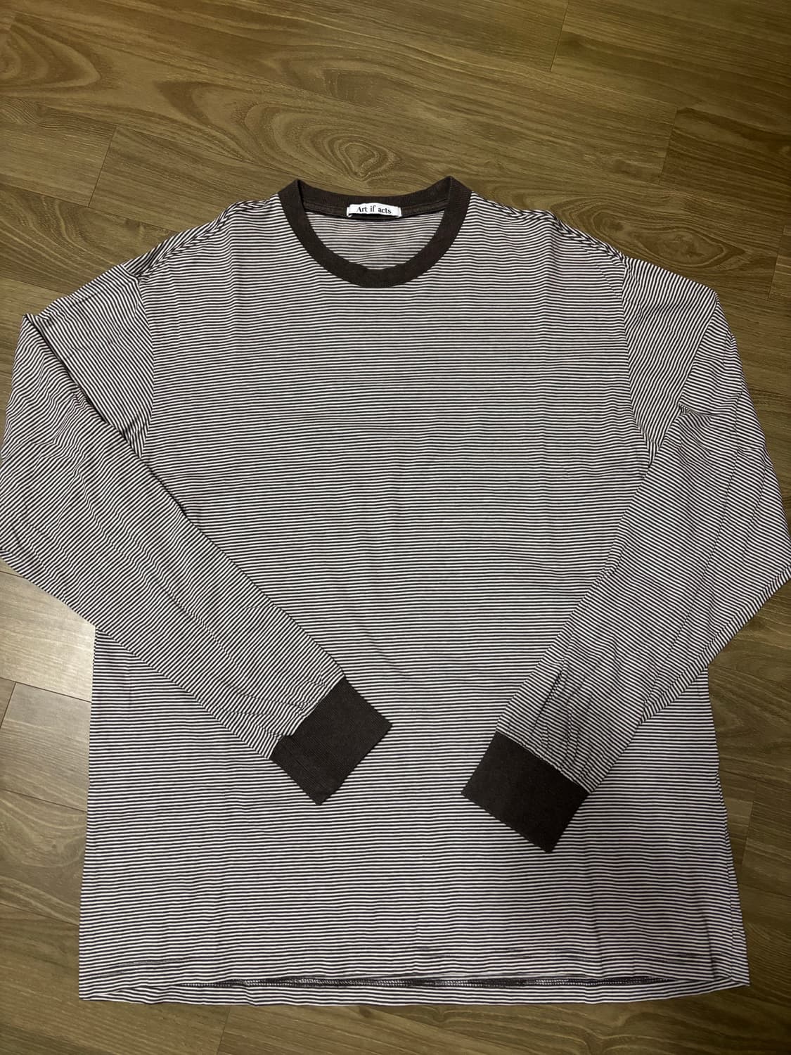 아트 이프 액츠 스트라이프 티셔츠 상품이미지2