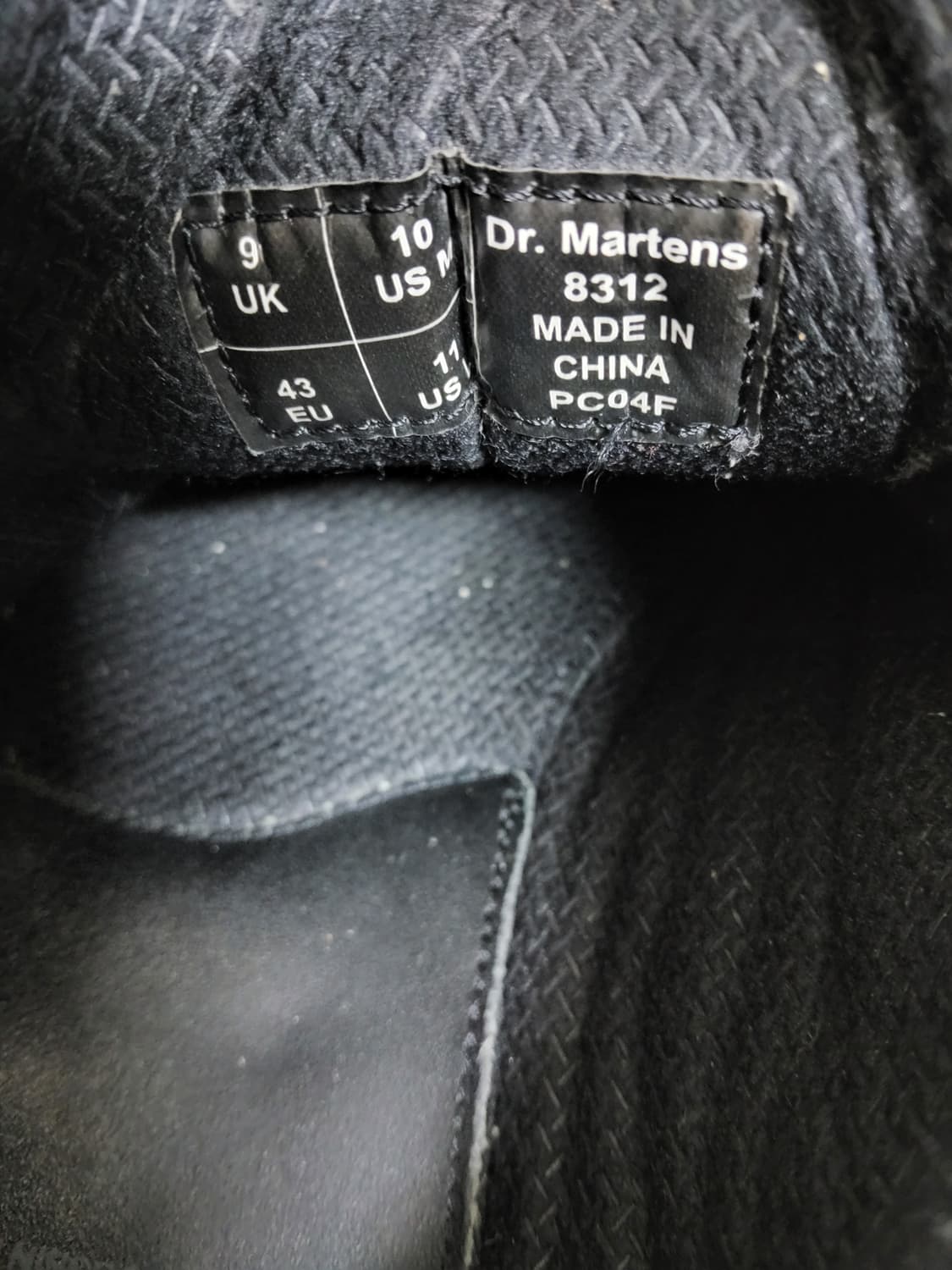 닥터마틴 8312모델 280사이즈  상품이미지2
