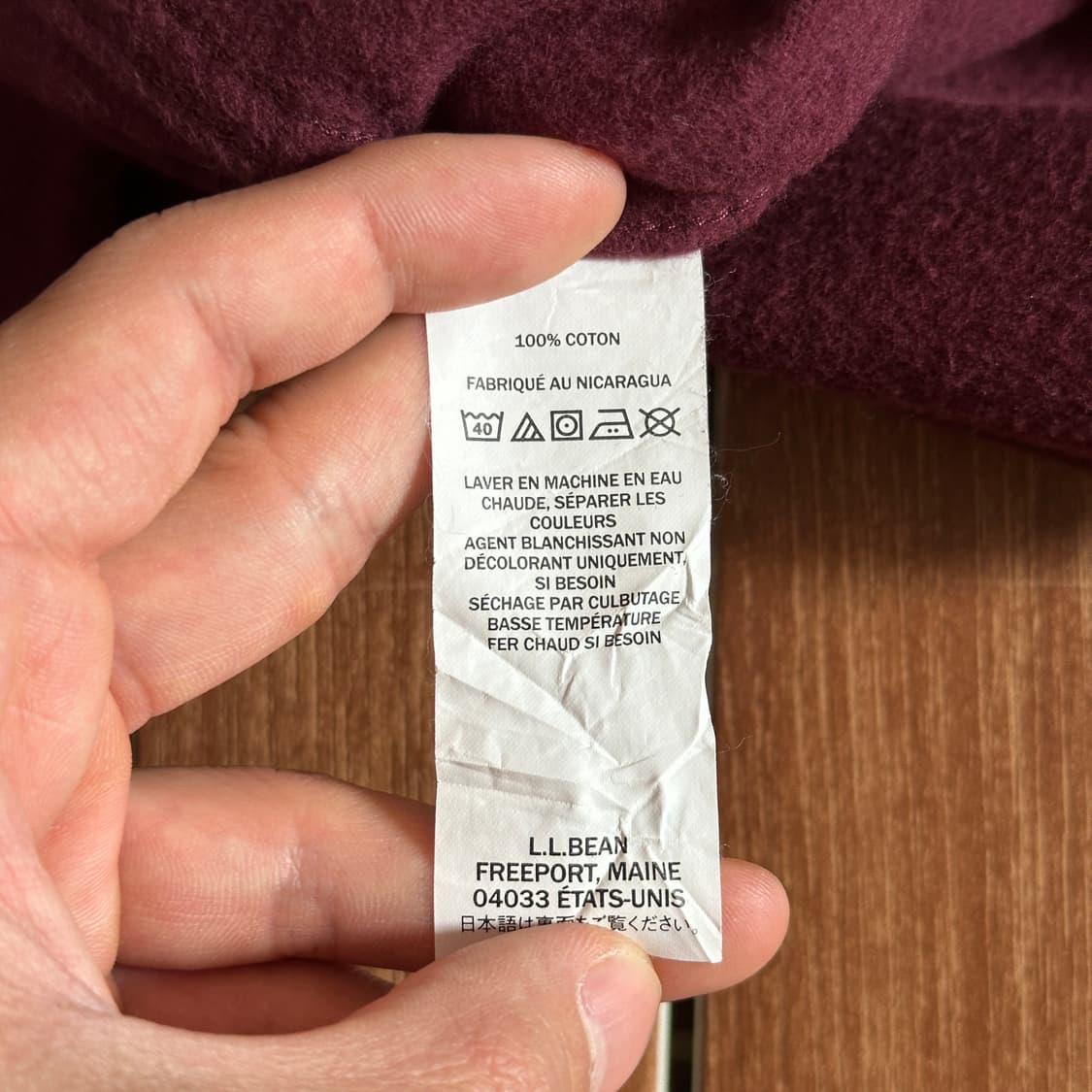 L.L.Bean pocket cotton flannel shirts 상품이미지7