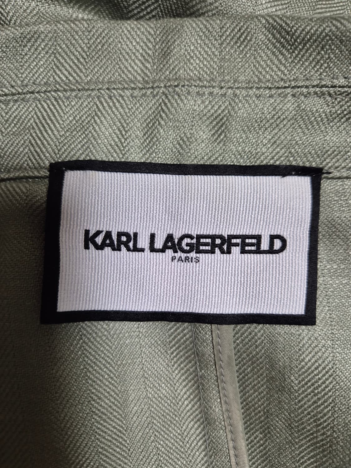 칼 라거펠트 린넨 블랜딩 블레이저 25SS 상품이미지8