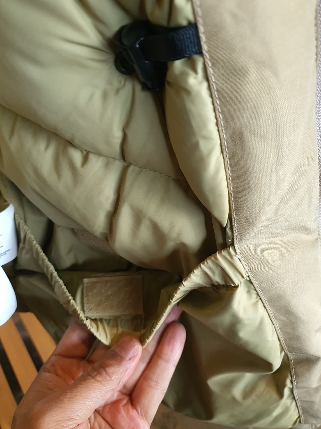 울리치(Woolrich) 아크틱 파카 골드카키/베이지 남자S 상품이미지8