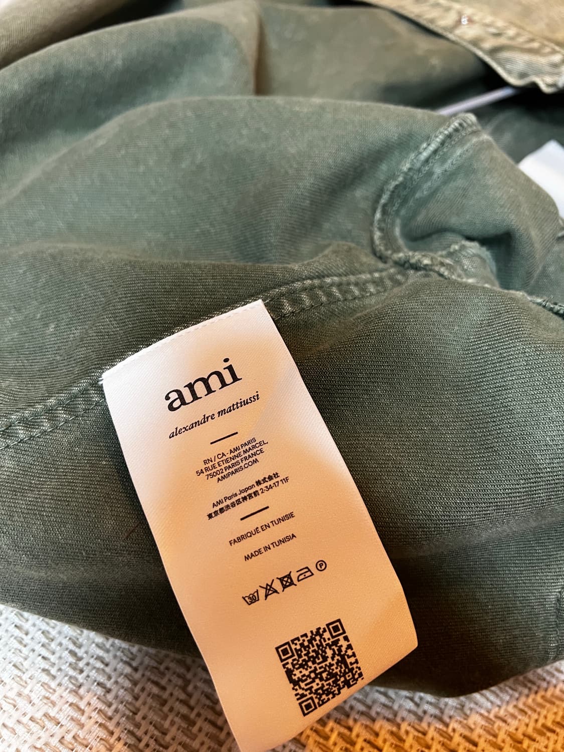 AMI SS25 캐주얼 자켓 새상품  상품이미지8