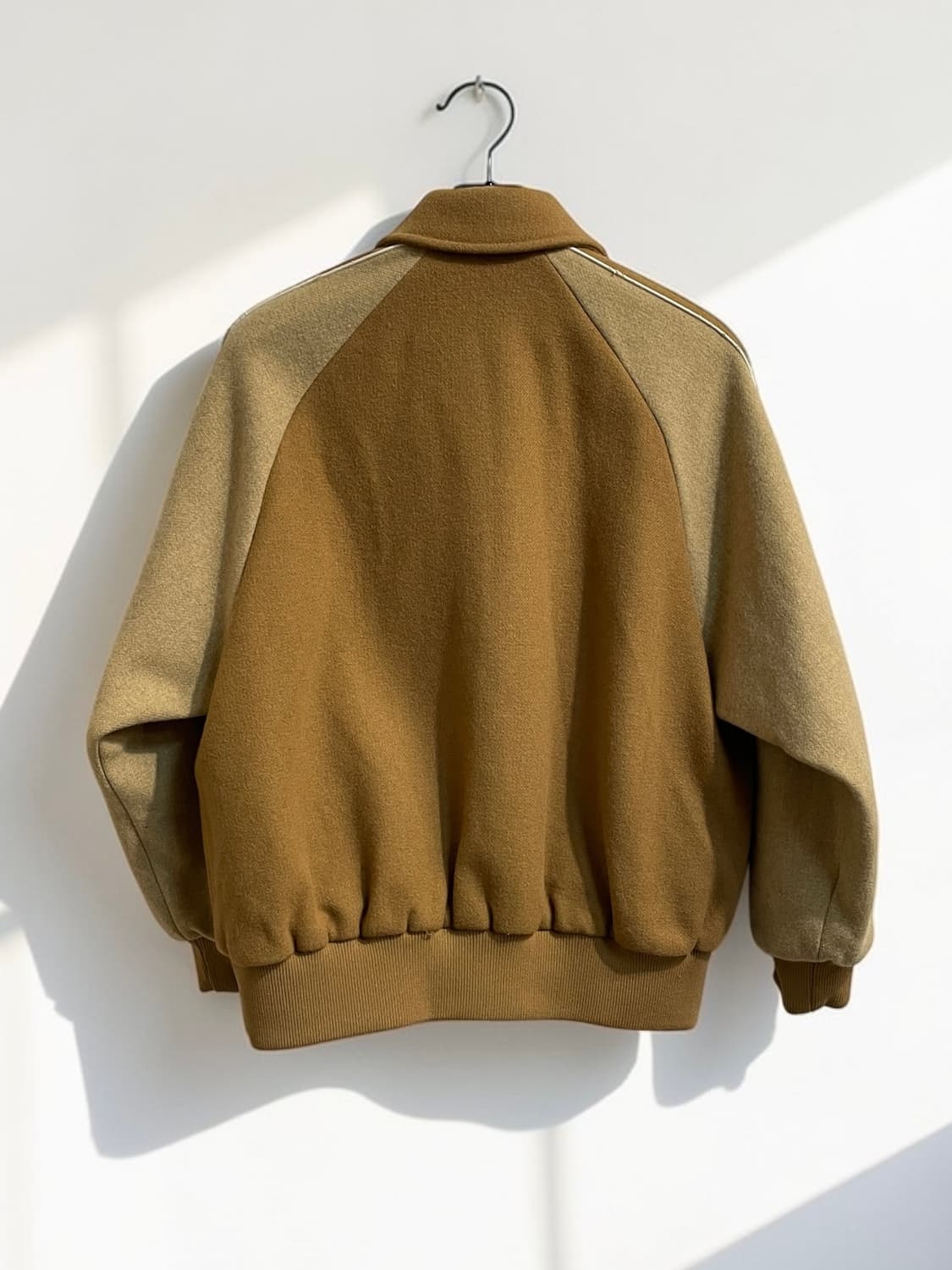 스튜디오 톰보이 배색 울 블루종 자켓 상품이미지6