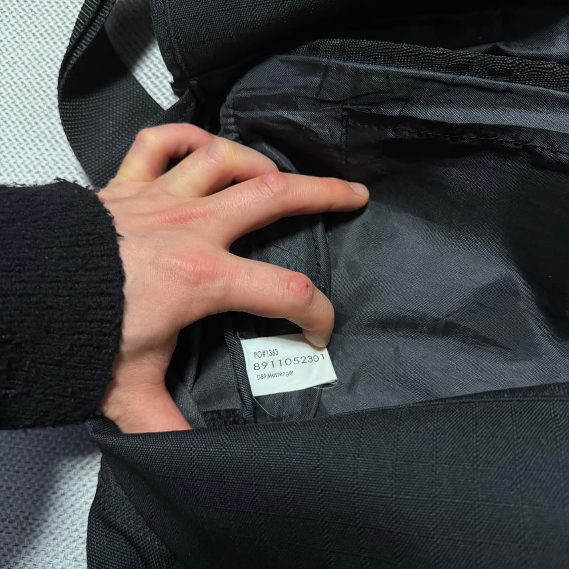 칼하트 블랙 메신저백 크로스백 상품이미지4