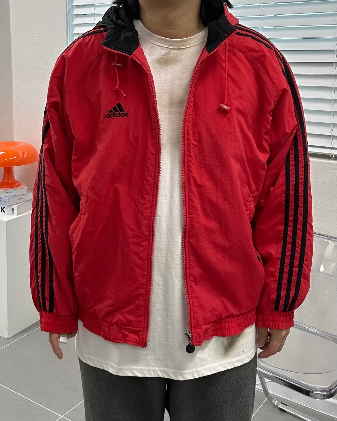 (110)90'S 아디다스 코리아 누빔점퍼-M1630 상품이미지1