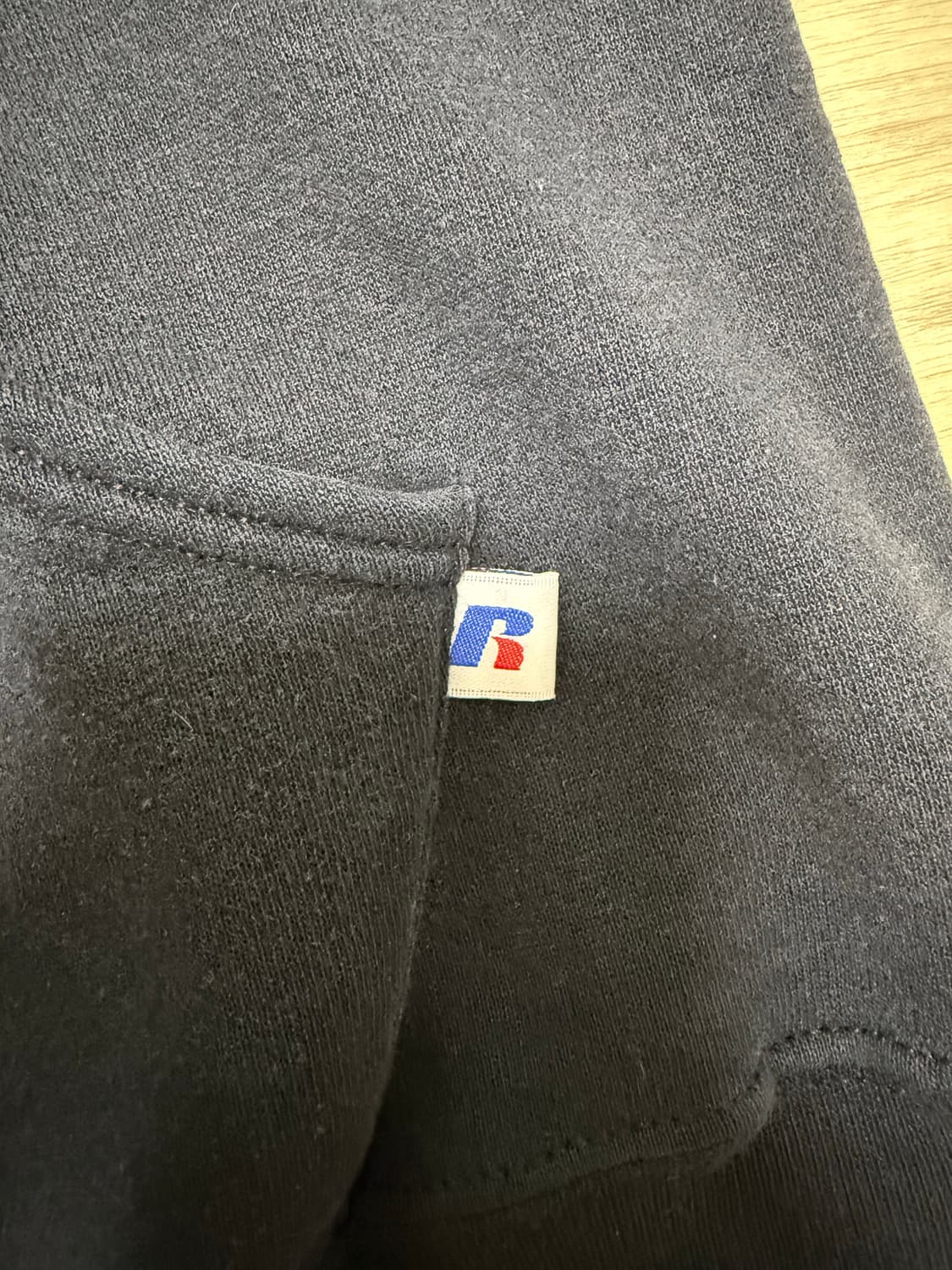 90년도 러셀 애슬레틱 도미니칸 생산 블랙 후드티 상품이미지5