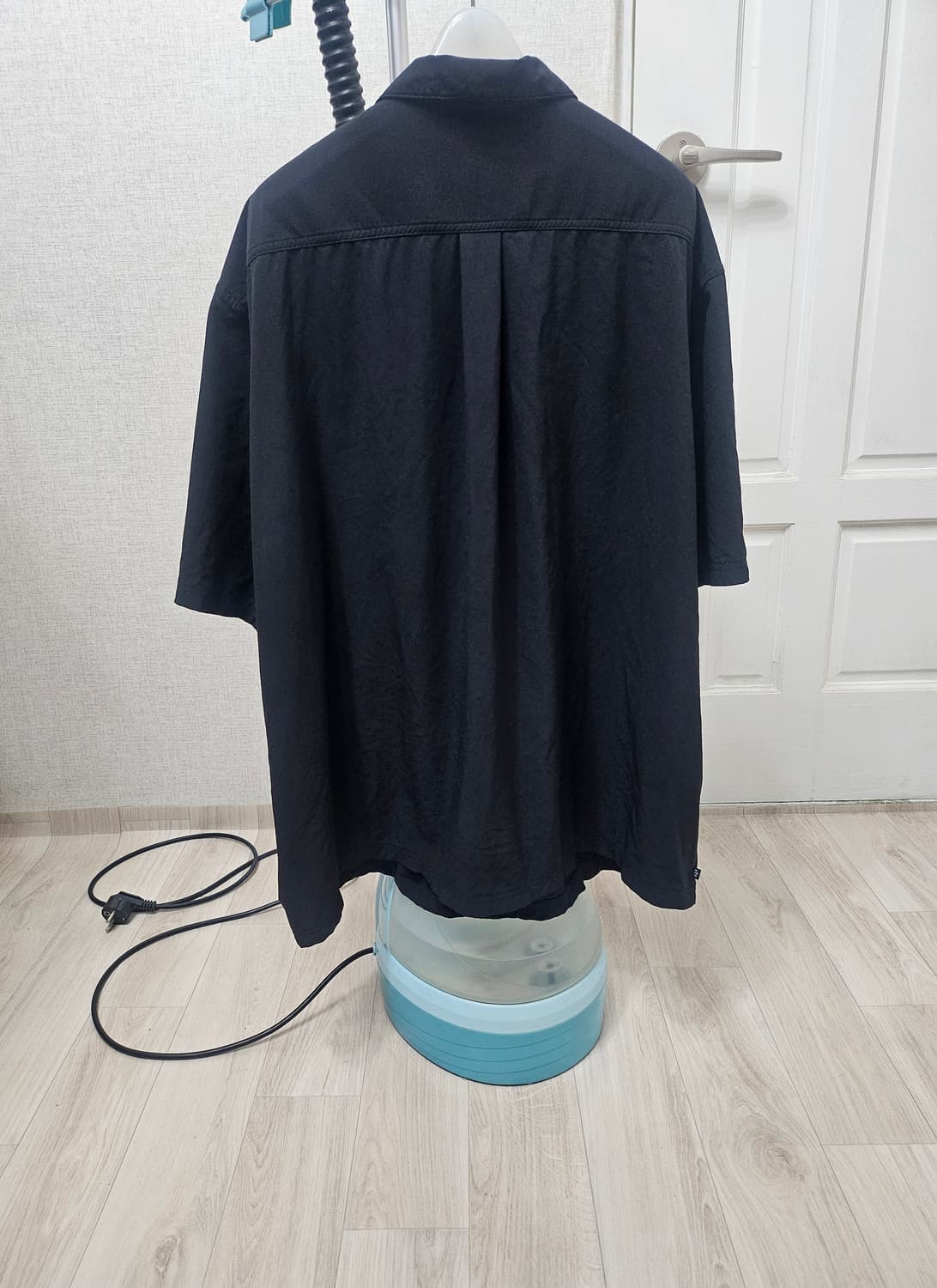 (110~115)2XL☆솔드아웃☆아디다스 파이어버드[검흰]클래식 반팔셔츠 상품이미지8