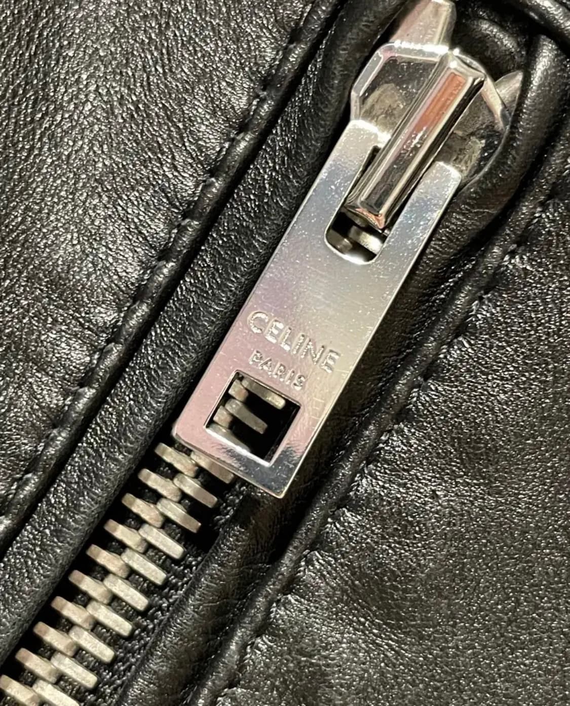 셀린느 클래식 바이커 레더 자켓 52사이즈 상품이미지7