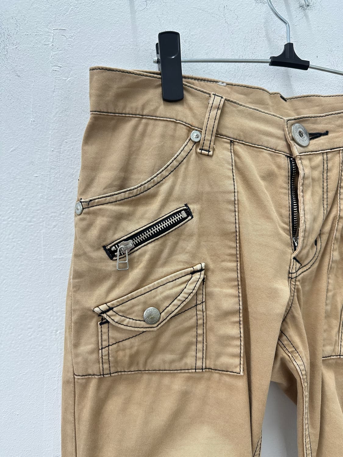 LEE zipper point back detail moto pants 상품이미지10