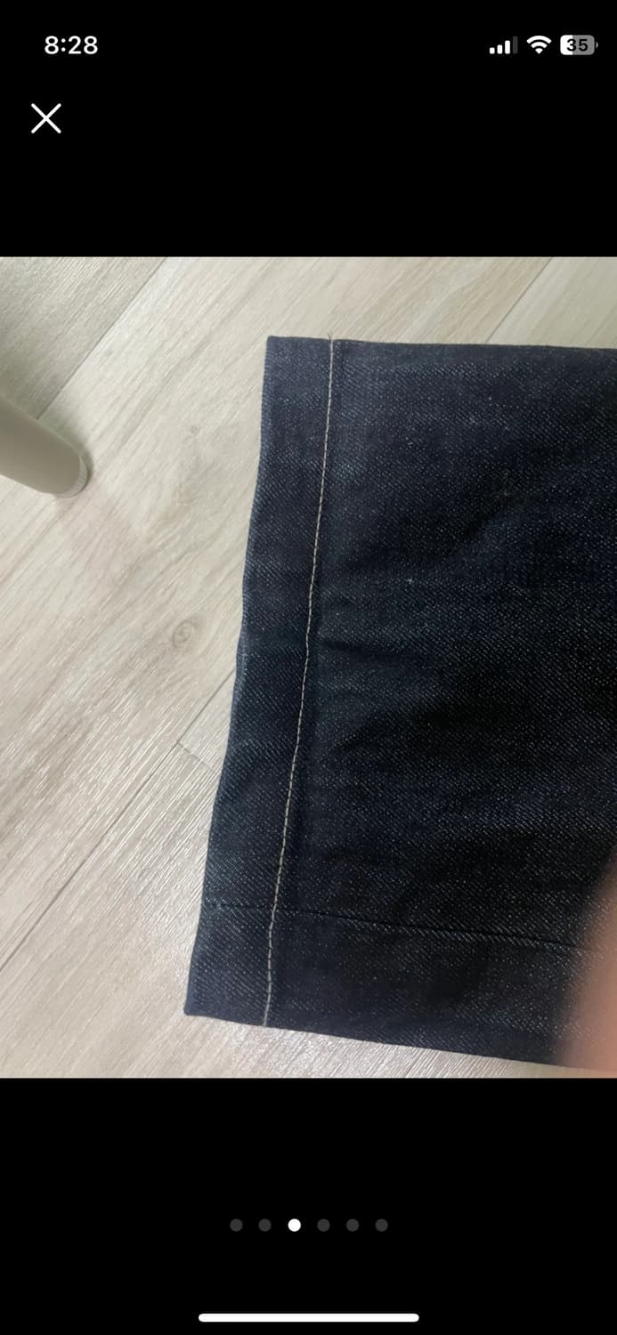 무탠다드 셀비지 스트레이트 데님 팬츠 31 상품이미지3