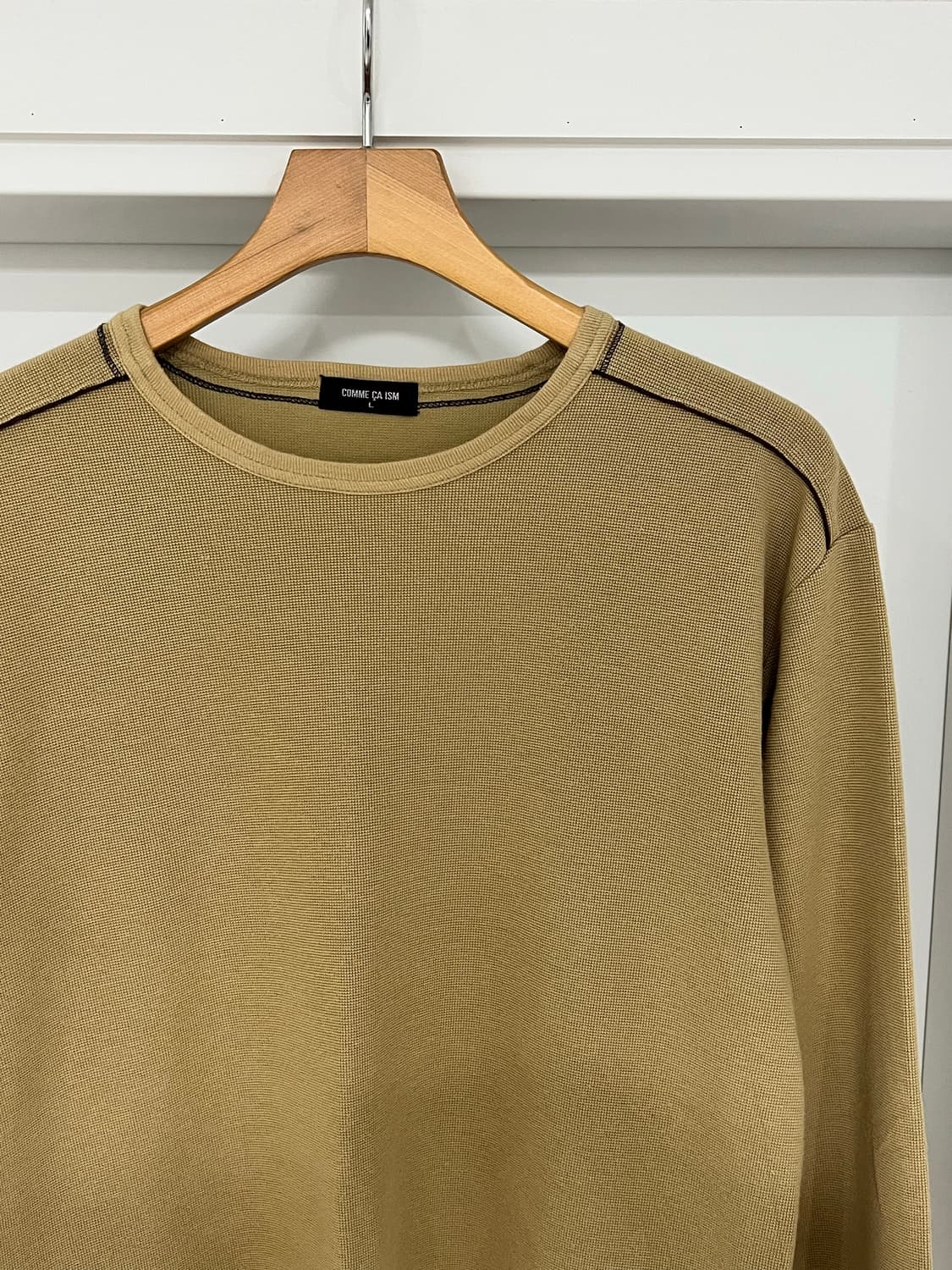 COMME CA ISM Shoulder Stitch Long Sleeve 상품이미지3