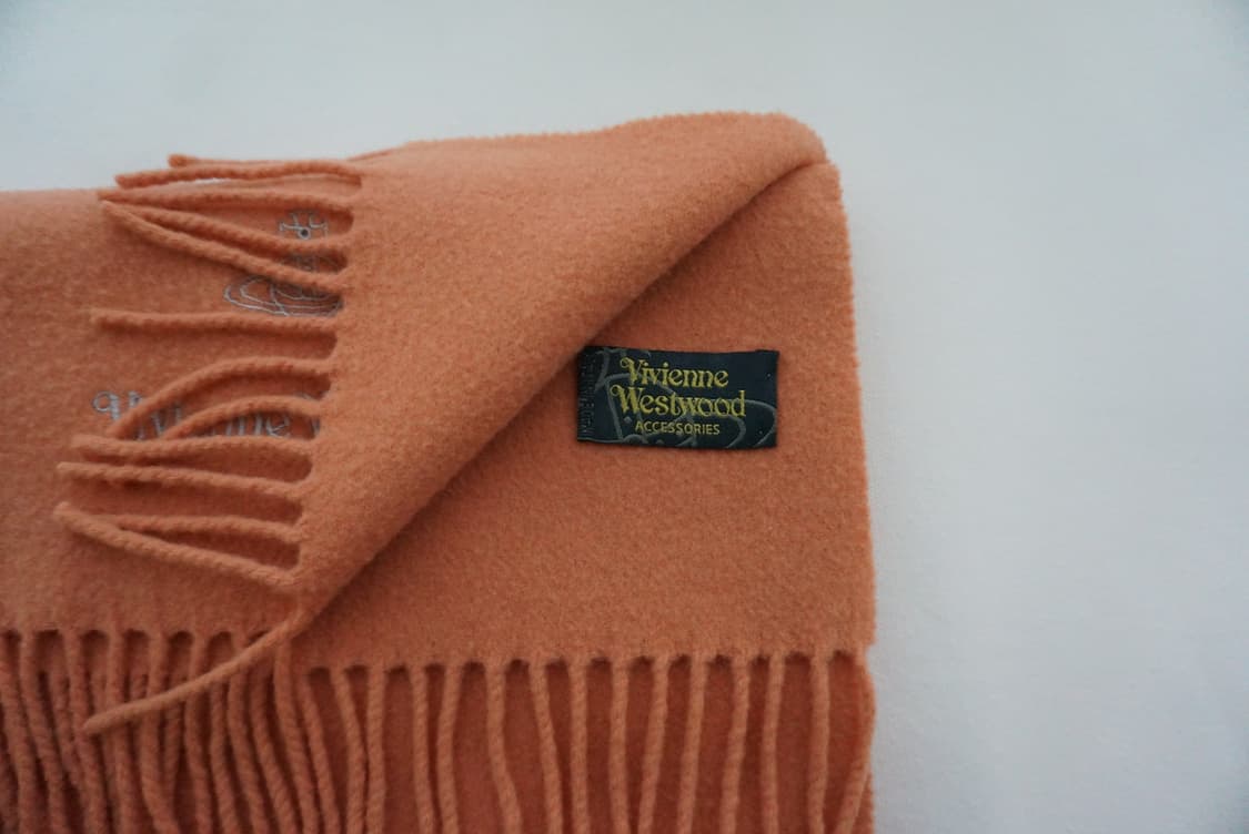비비안웨스트우드 울 머플러-오렌지 상품이미지6