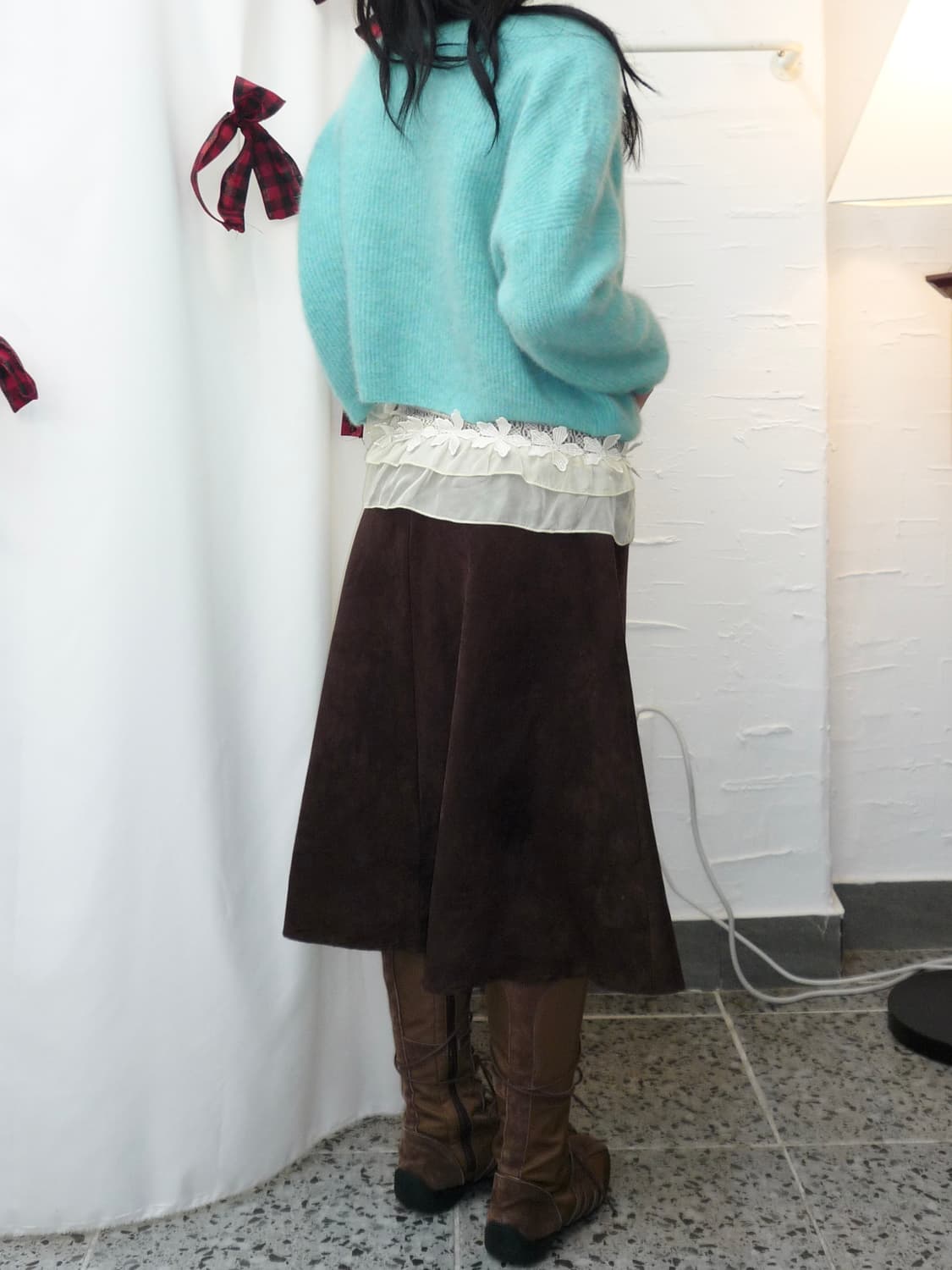 skymint buttons knit 상품이미지4
