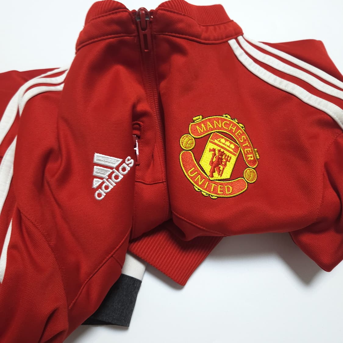 아디다스 15-16 맨유 트랙탑 앤섬 져지 자켓 상품이미지5