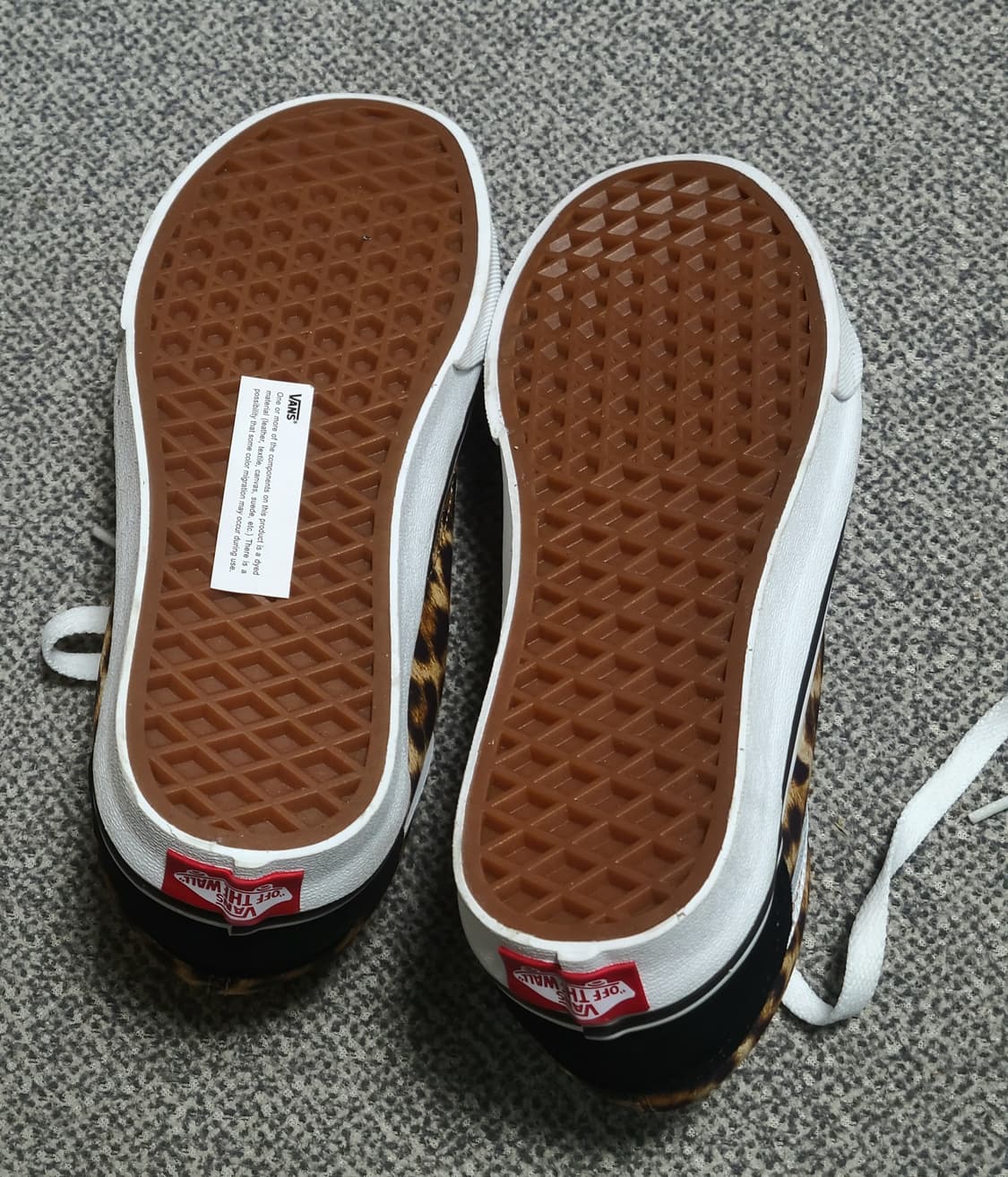 반스  해외판  레오파드 220mm  택만뗀 상태 상품이미지9