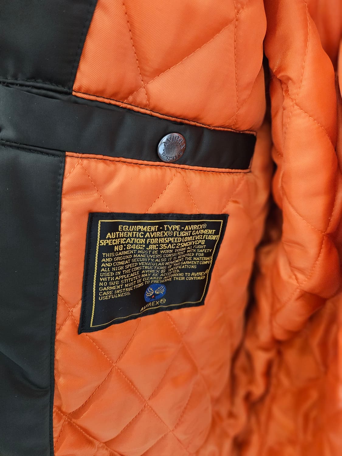 AVIREX Seoul MA-1 항공 자켓 상품이미지7