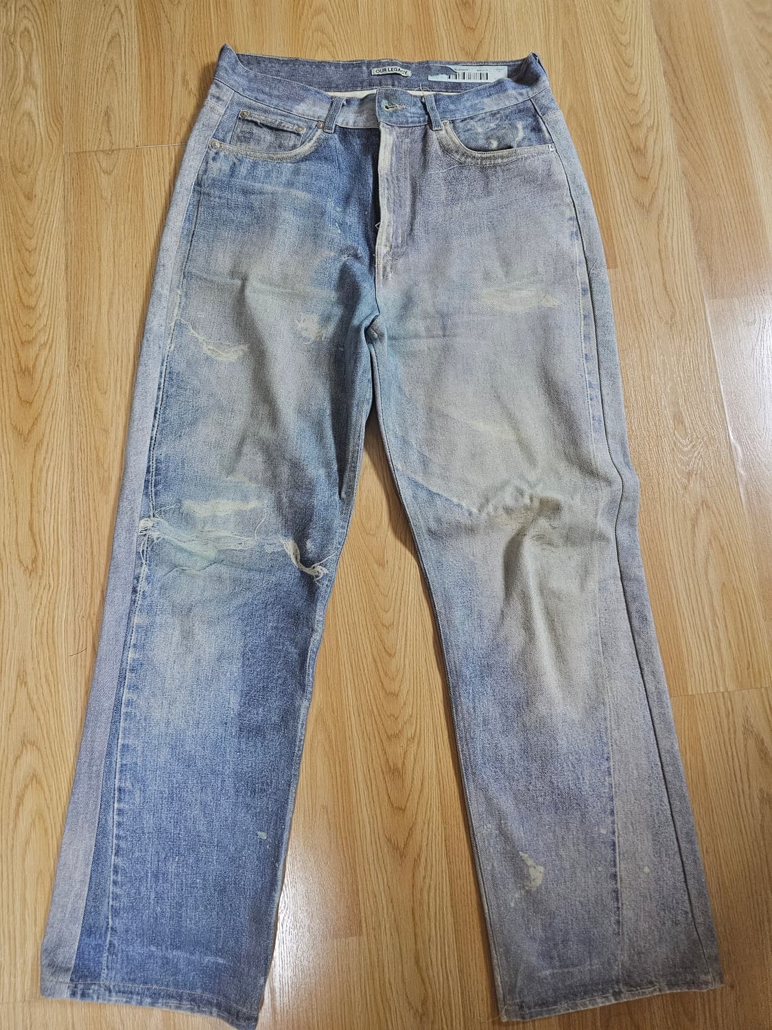 아워레가시 써드컷 디지털 프린팅 데님 32 상품이미지1