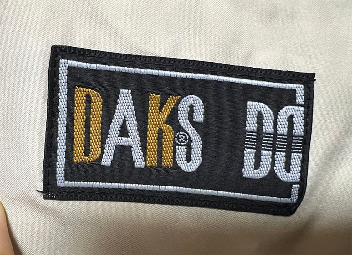 DAKS 닥스 골프 남자 바람막이 추동 블랙 캐주얼 L 100 상품이미지3