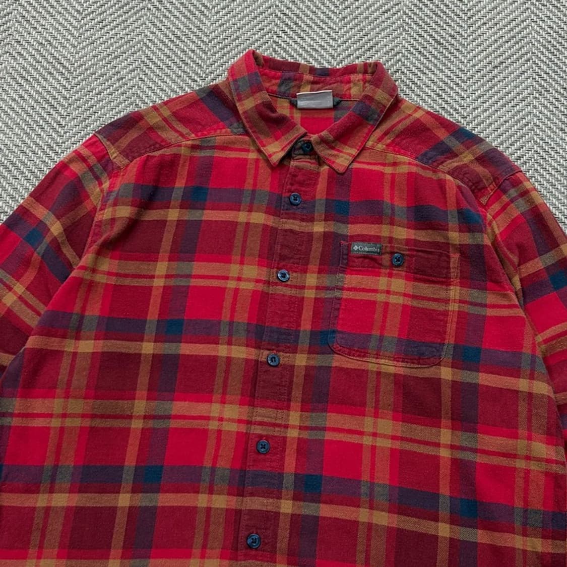 컬럼비아 체크 셔츠 v2690 상품이미지3