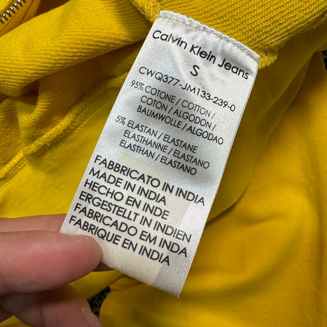 Name : 캘빈클라인 Y2K 투웨이 크롭 집업자켓 :)  상품이미지5