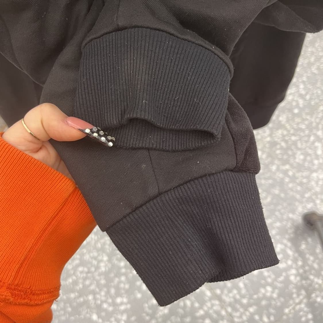 푸마 빈티지 캐주얼 웜셀 벨루어 벨벳 집업 L C10519 상품이미지7