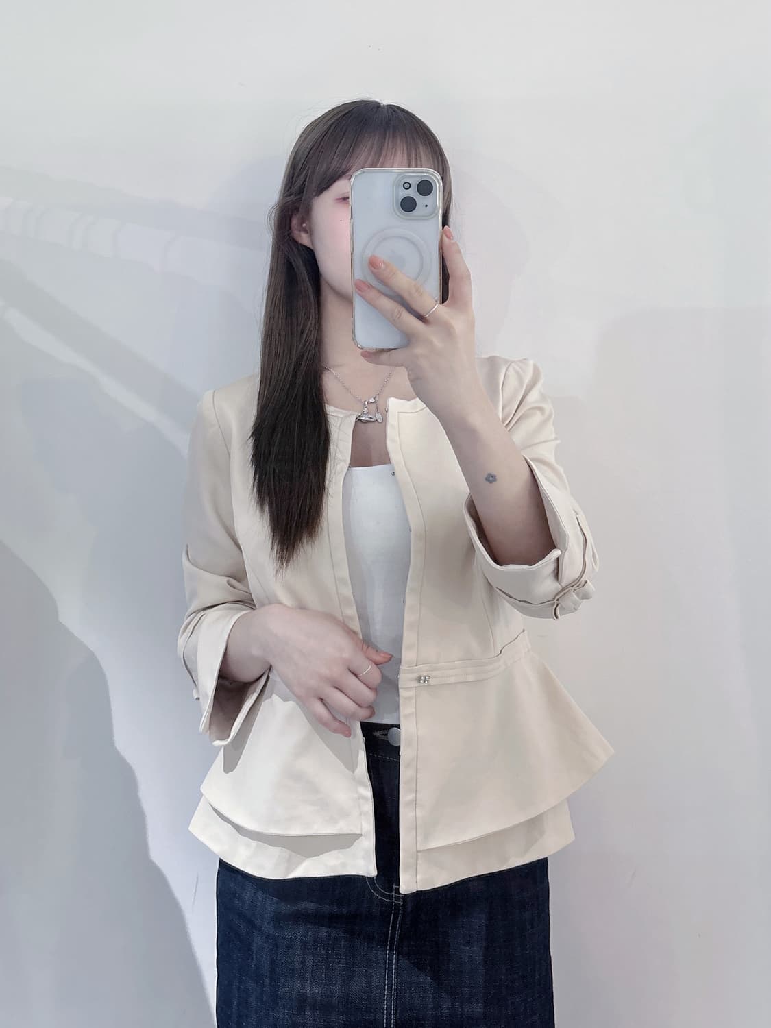 꾸레쥬 클래식 자켓 상품이미지2