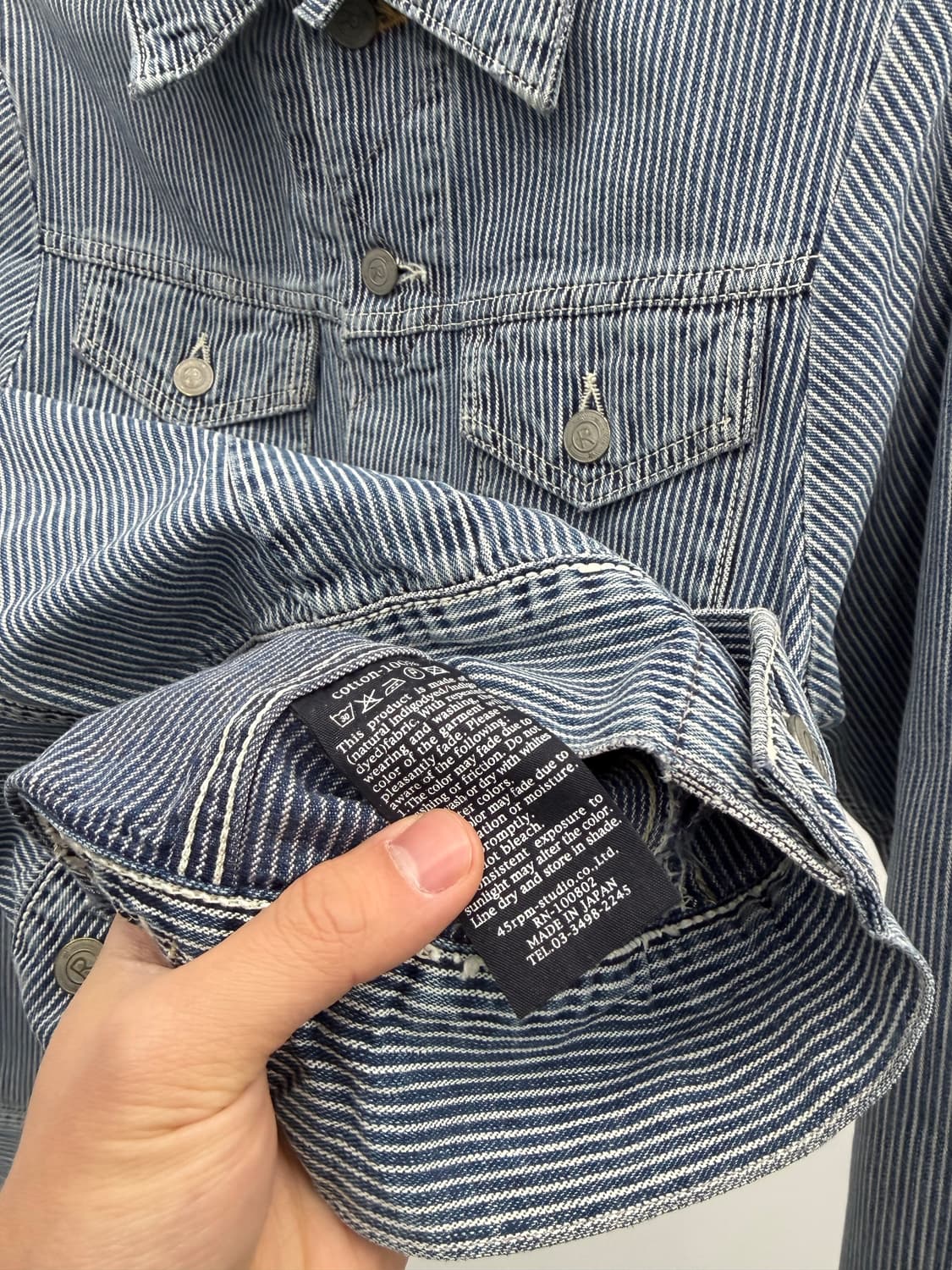 45RPM hickory trucker jk 상품이미지9