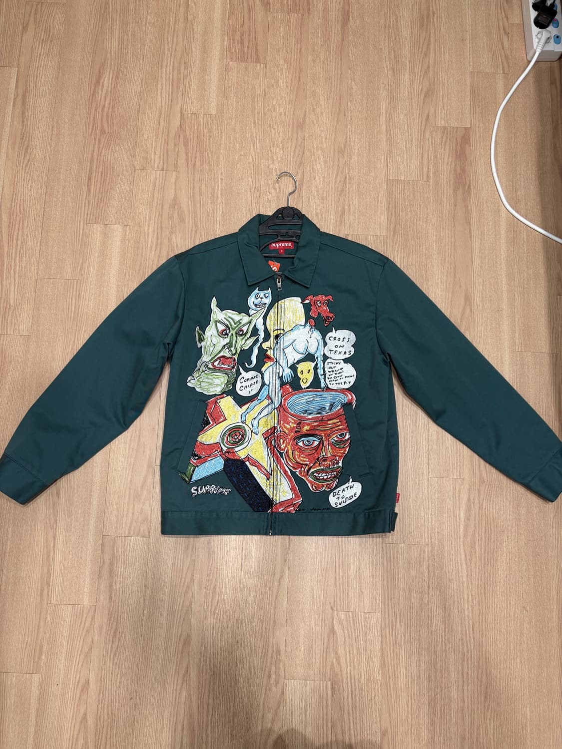 슈프림 다니엘 존스턴 워크 자켓 상품이미지1