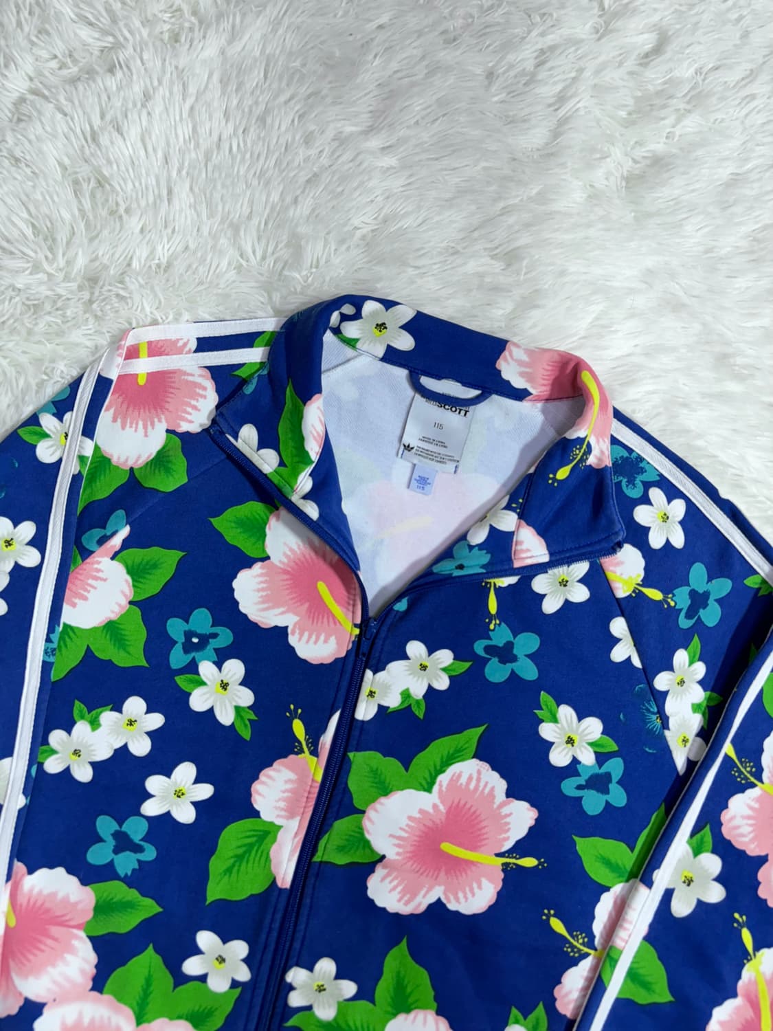 아디다스 • 제레미스캇 플라워 패턴 트랙탑  상품이미지4