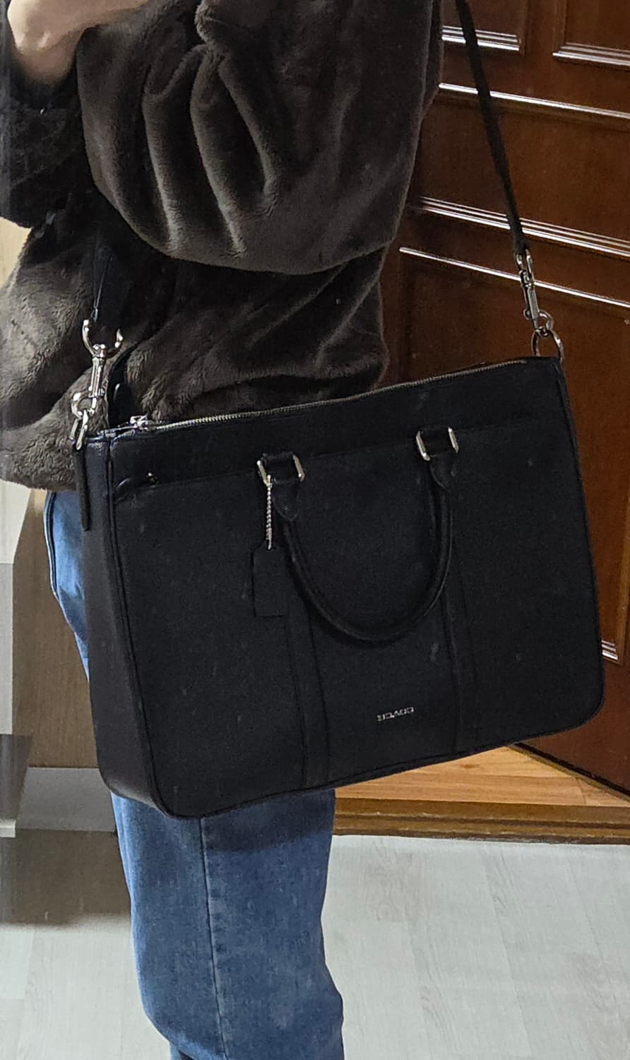 코치 사피아노 브리프케이스 크로스백 서류가방 coach 상품이미지9