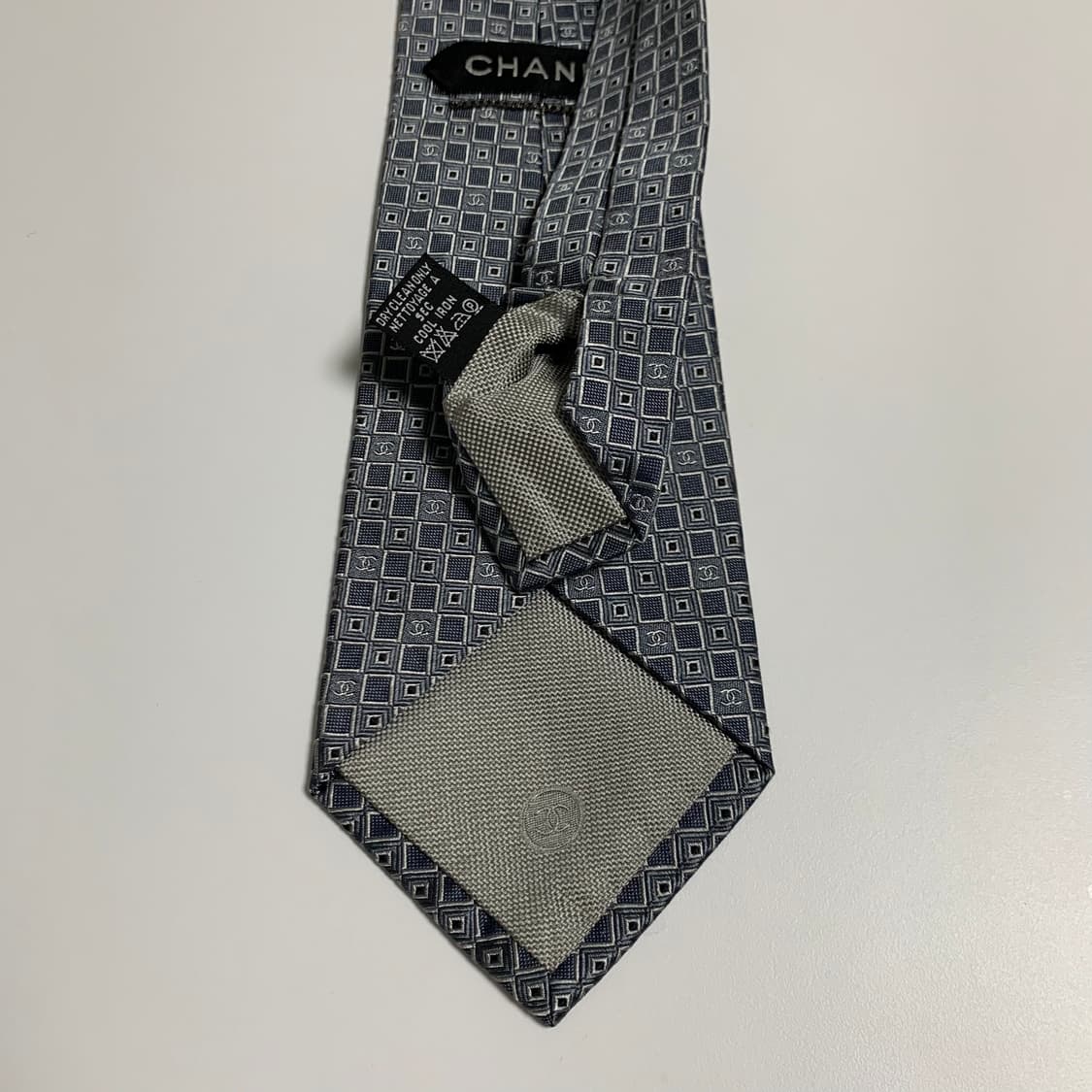 샤넬(CHANEL) 신형 모노그램 명품넥타이 이태리 100실크 최상급 상품이미지6
