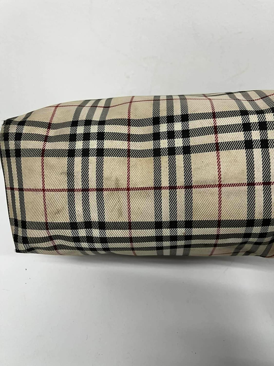 버버리 노바체크 블루라벨 숄더 토트백 상품이미지8