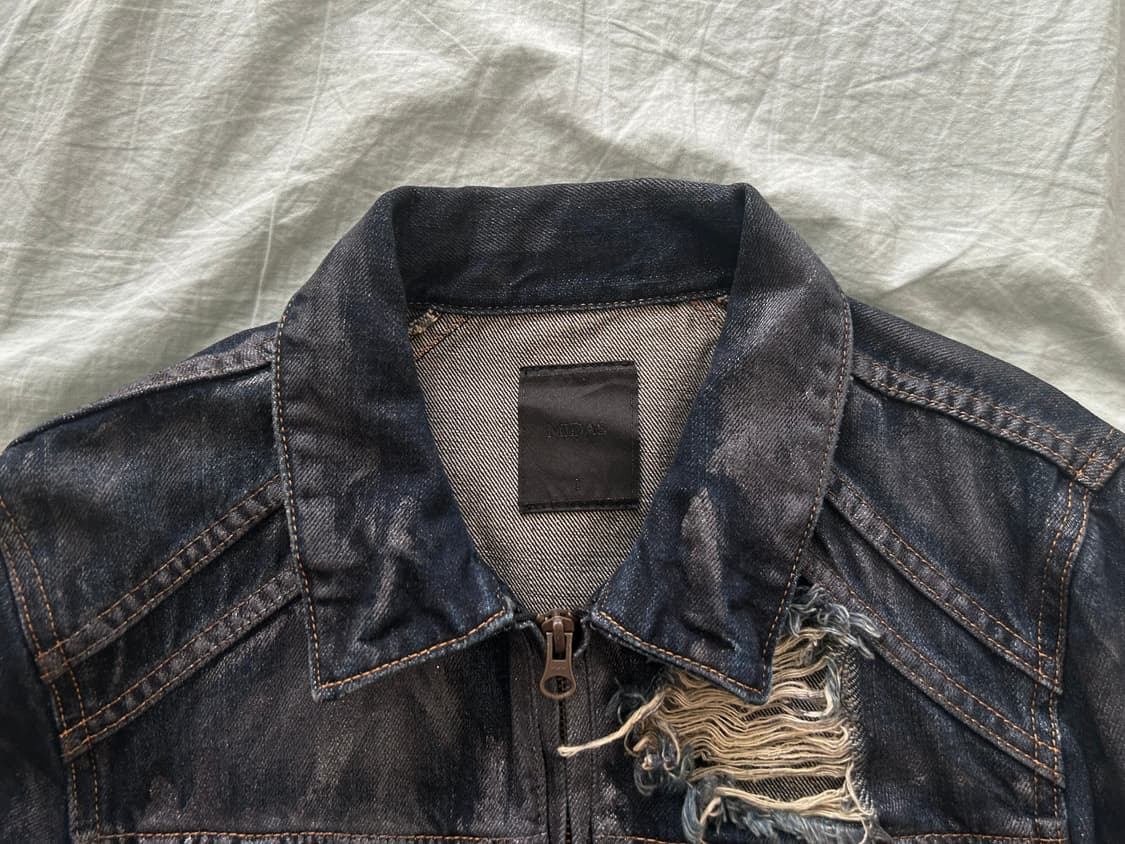 MIDAS 데미지 청자켓 상품이미지3