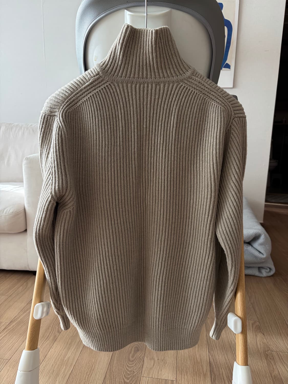 [M] 인더로우 하프집업 니트 상품이미지5