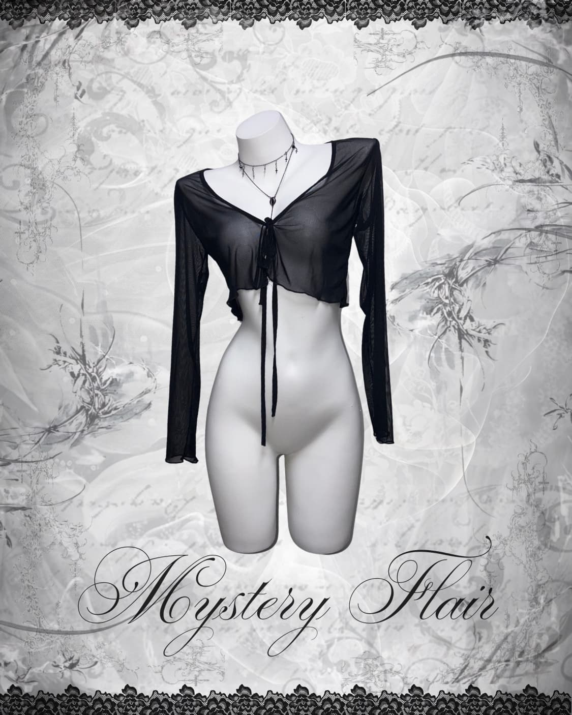 딥퍼플 프릴탑 포함 고스 세트 5pcs 상품이미지9