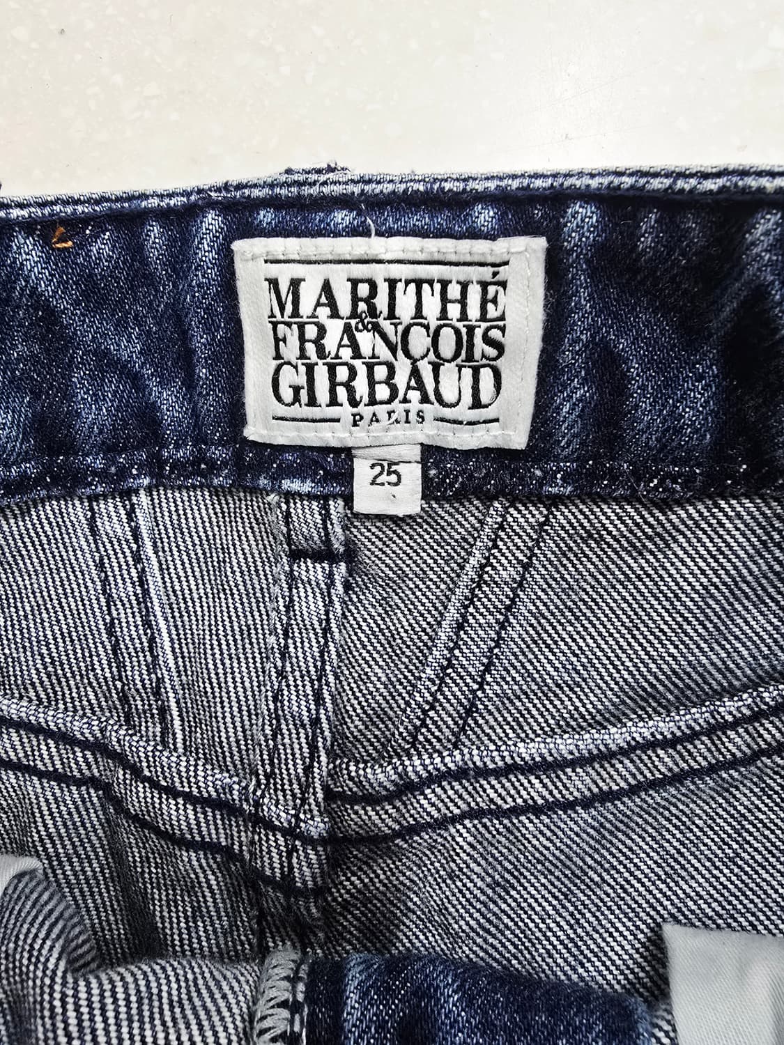 MARITHE FRANCOIS GIRBAUD 데님 부츠컷 청바지25 상품이미지8