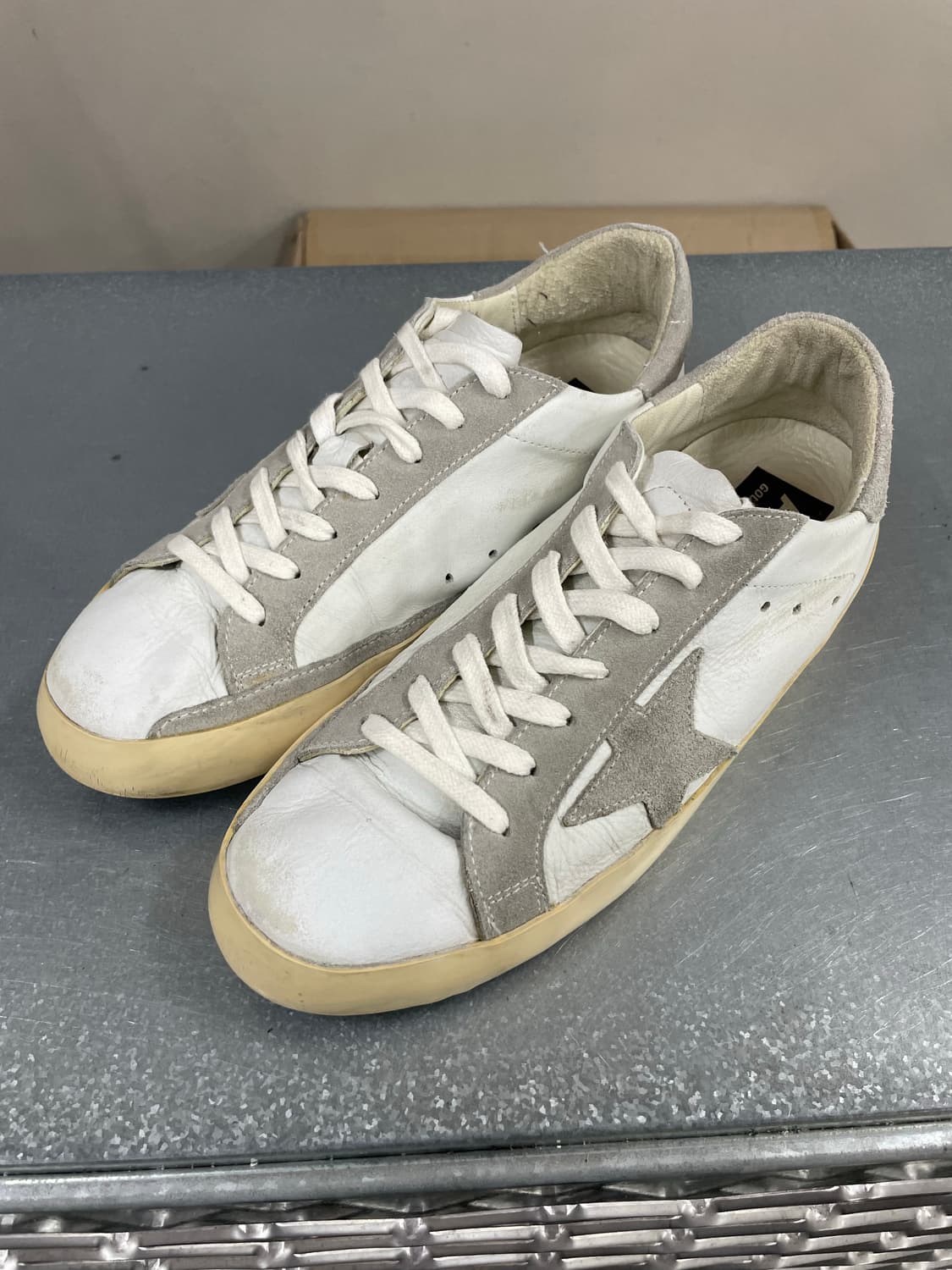 골든구스 슈퍼스타 화이트 스니커즈 41 상품이미지2