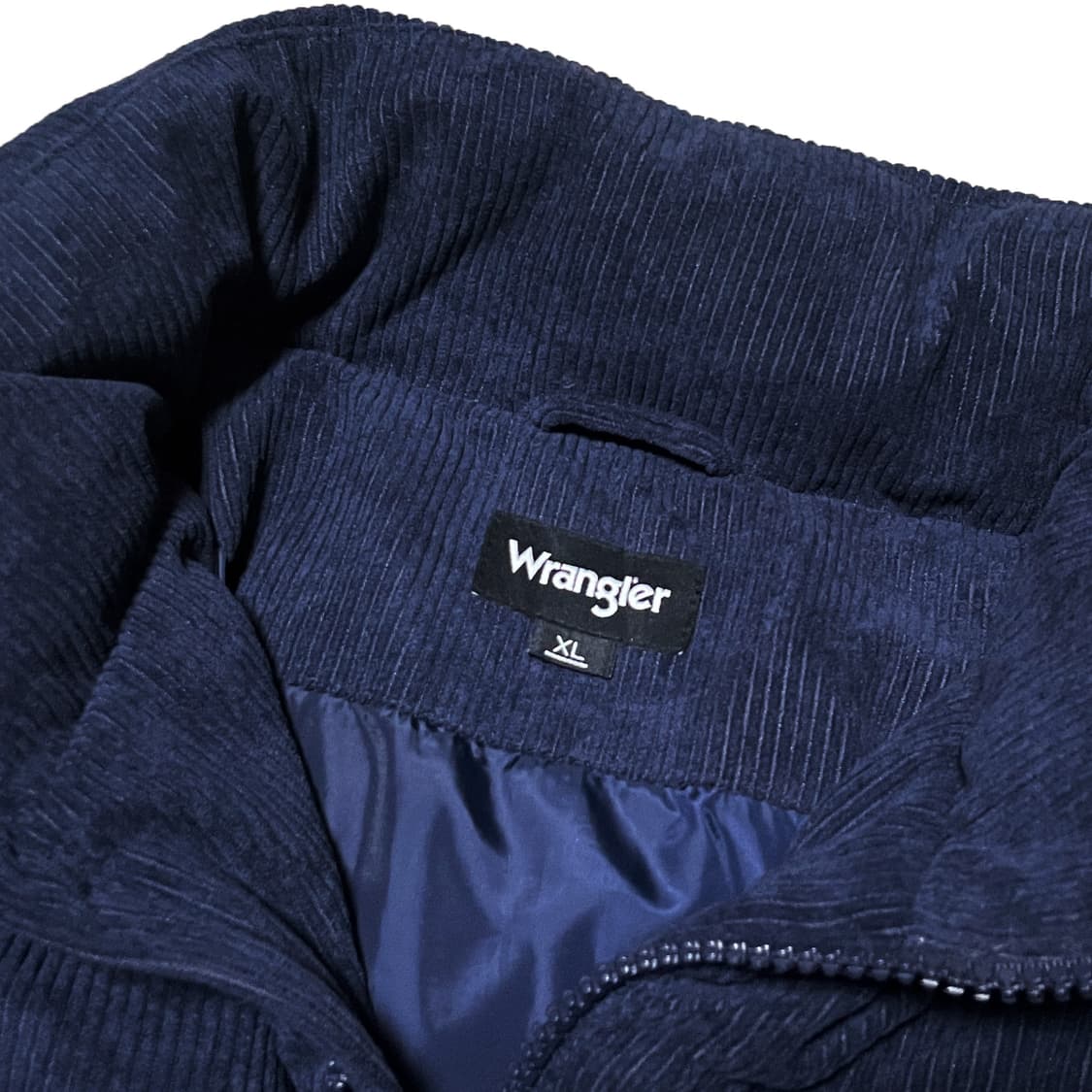 랭글러 코듀로이 패딩 점퍼 네이비 상품이미지5
