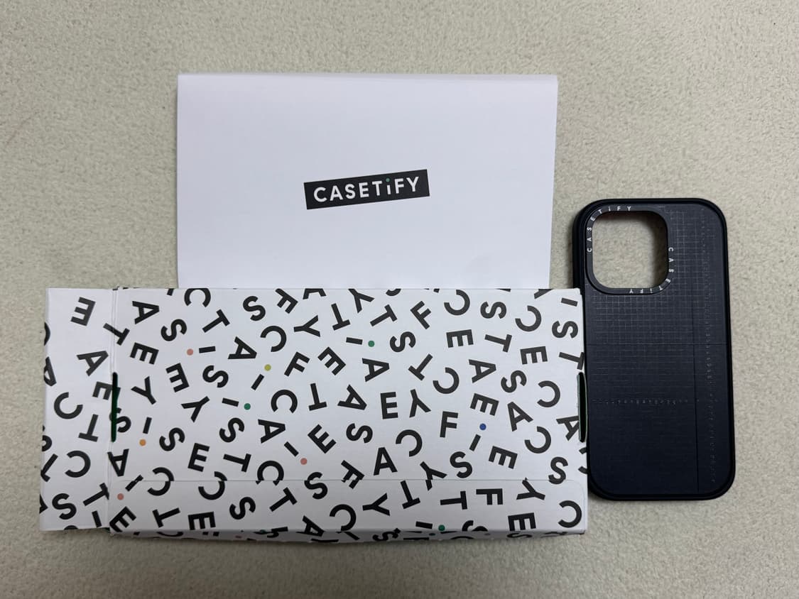 [아이폰15프로] 케이스티파이 metrics 맥세이프 임팩트 매트블랙 상품이미지2