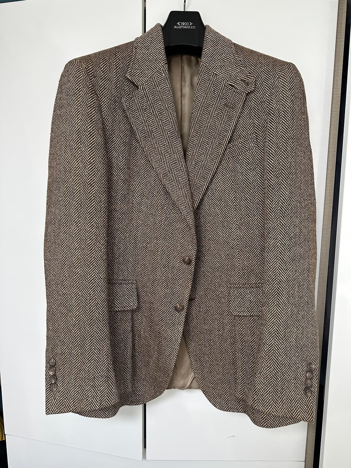 rl67 헤링본 자켓 40r 상품이미지1