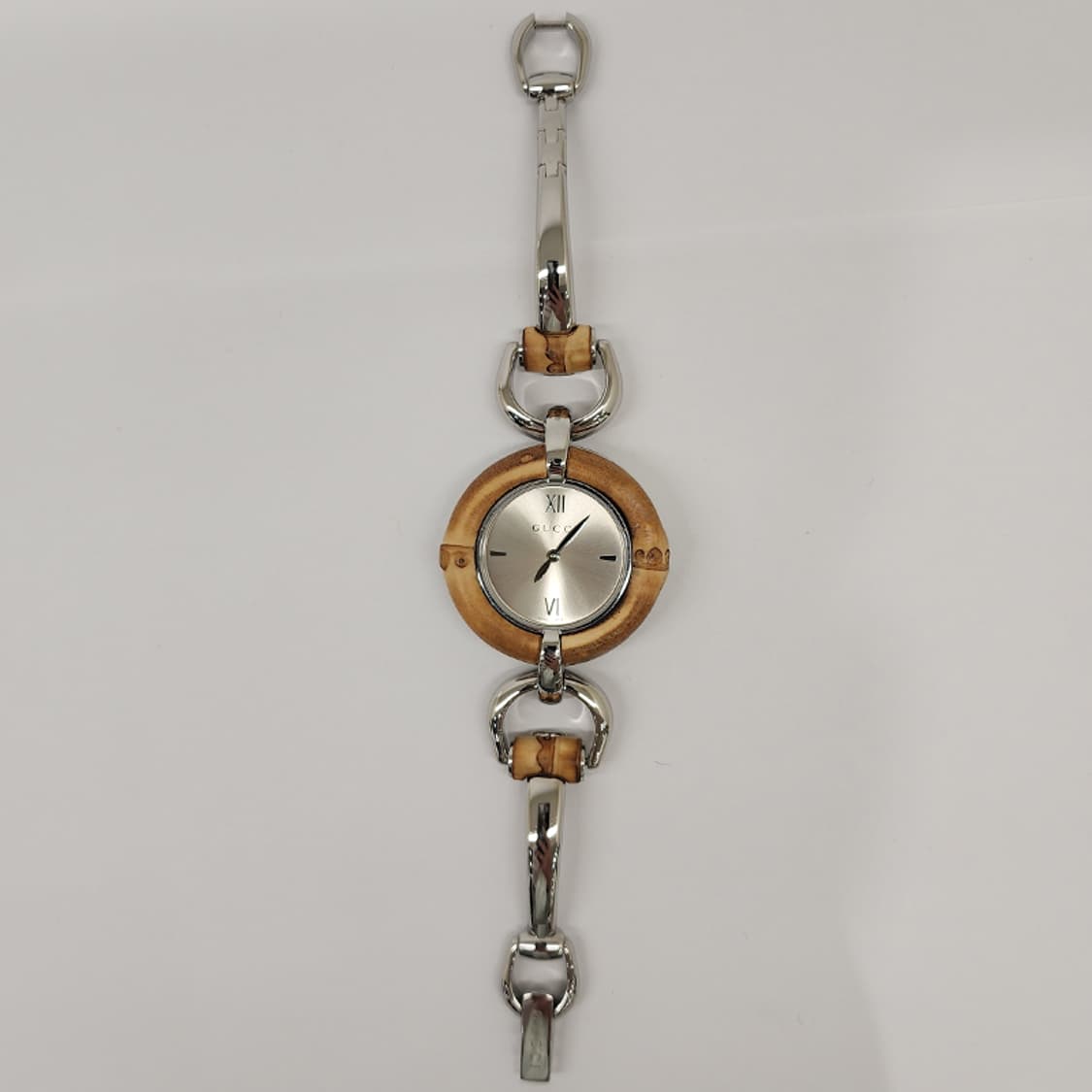 구찌 132.4 뱀부 은장 여성시계 상품이미지2