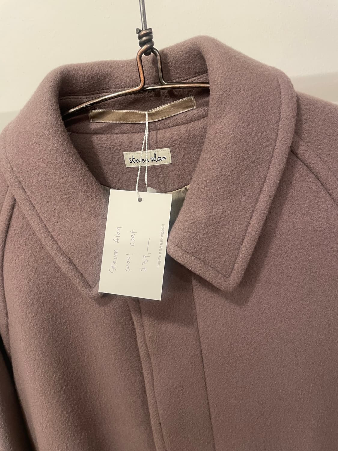 STEVEN ALAN WOOL COAT 상품이미지3