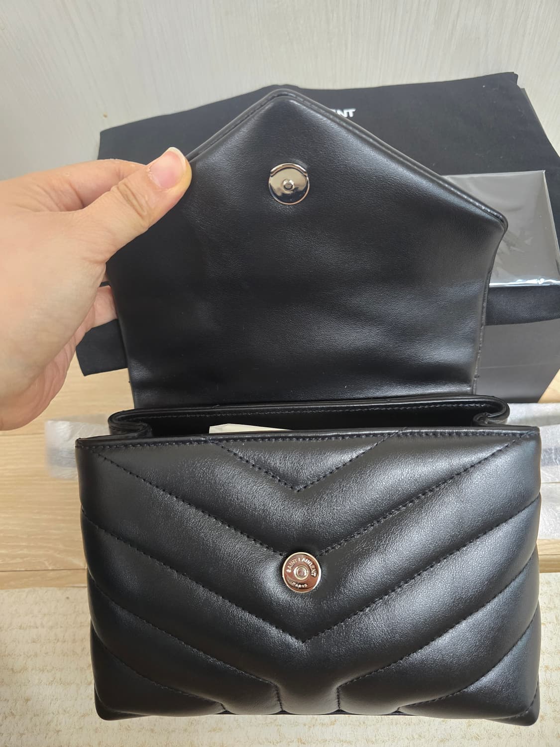 생로랑 루루 토이백 블랙 크로스백 상품이미지7