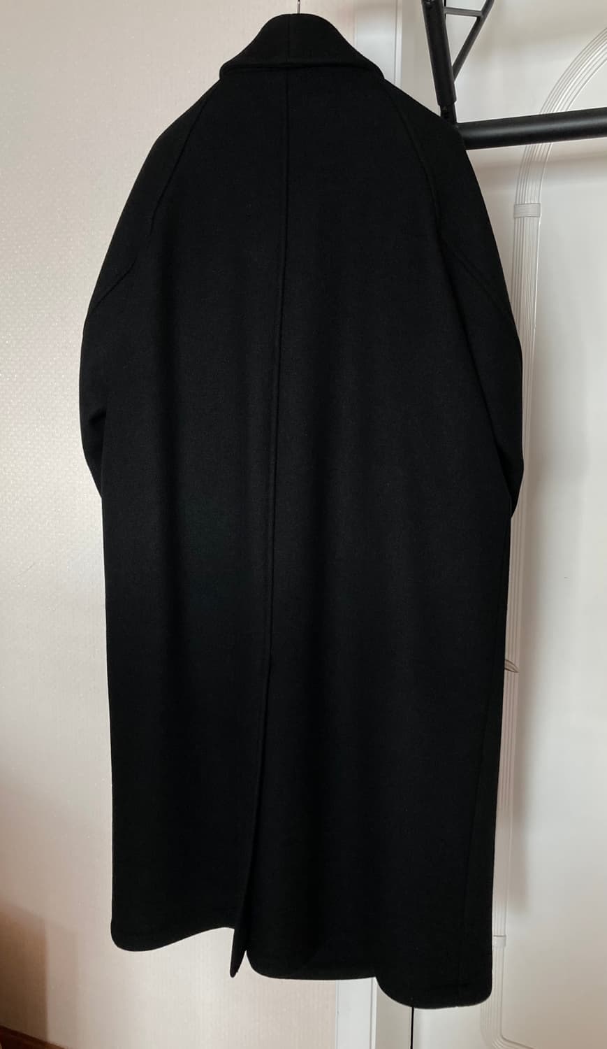 애프터프레이 숄카라 코트 블랙 M (르메르 티베탄 느낌) 상품이미지5
