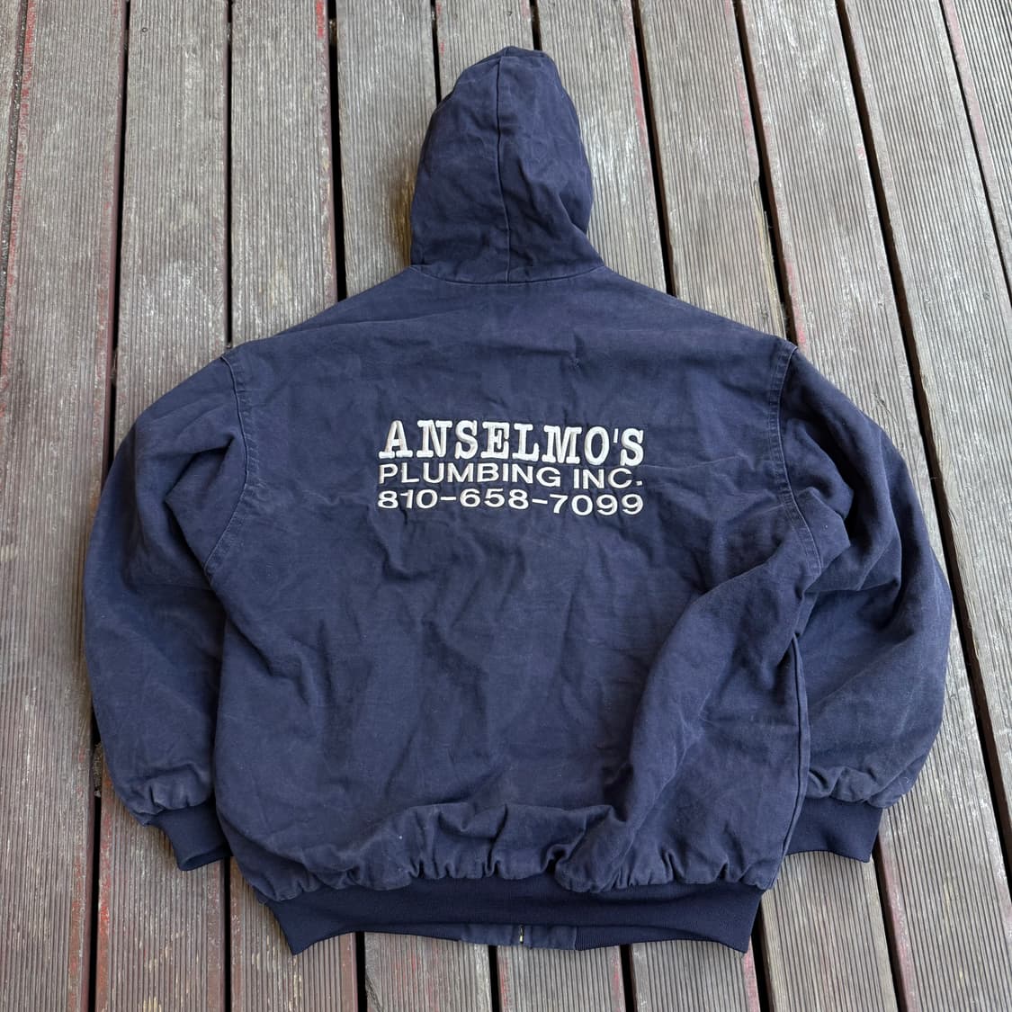 빈티지 액티브 워크자켓 네이비 상품이미지3