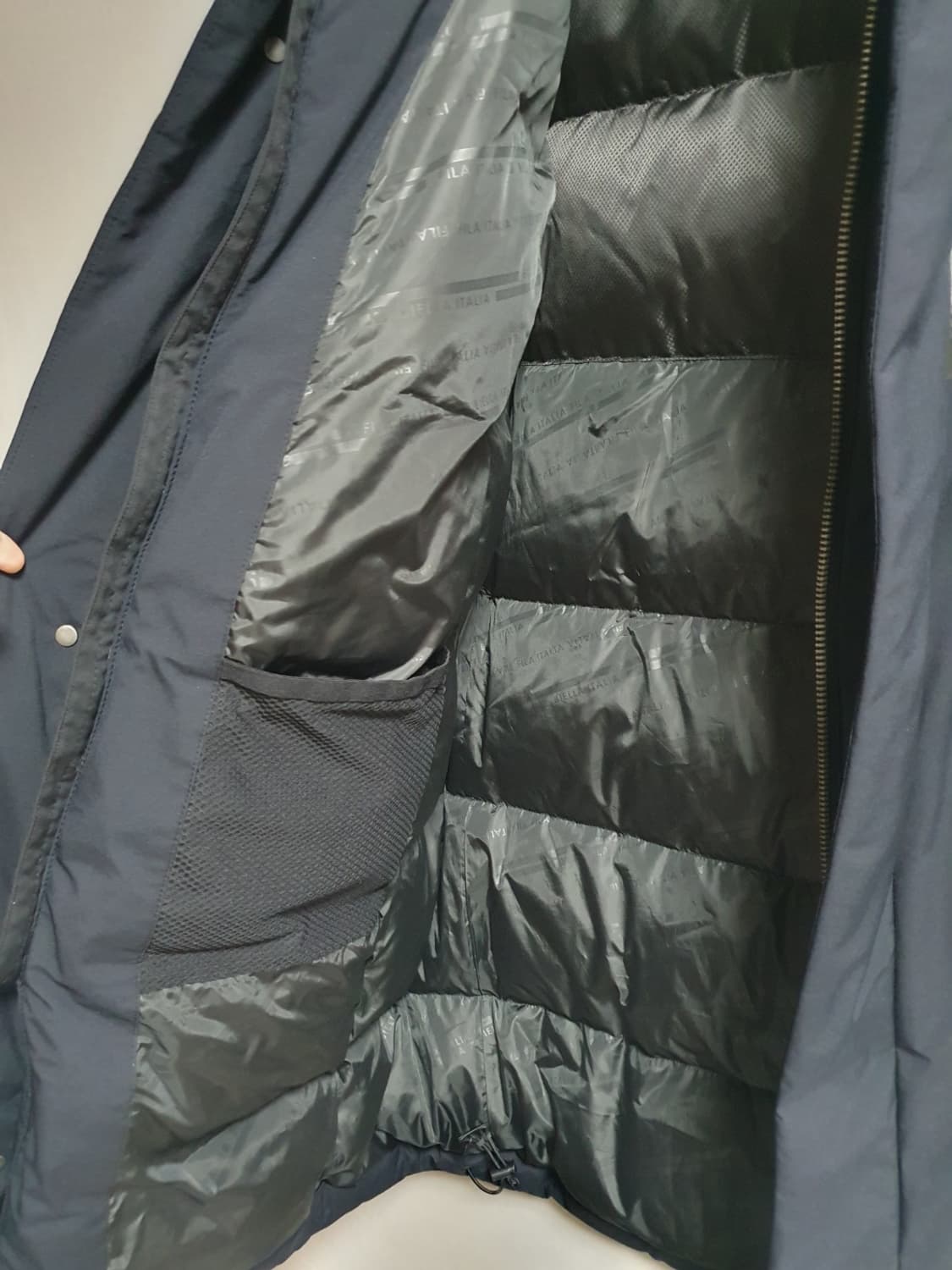 택포 휠라 패딩 구스다운 로얄 더치 웰딩 롱패딩 100 상품이미지8