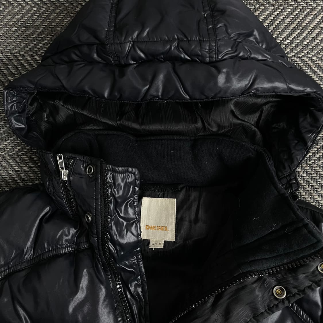 디젤 Y2K 빈티지 글로시 다운 푸퍼 패딩y 3367 상품이미지6