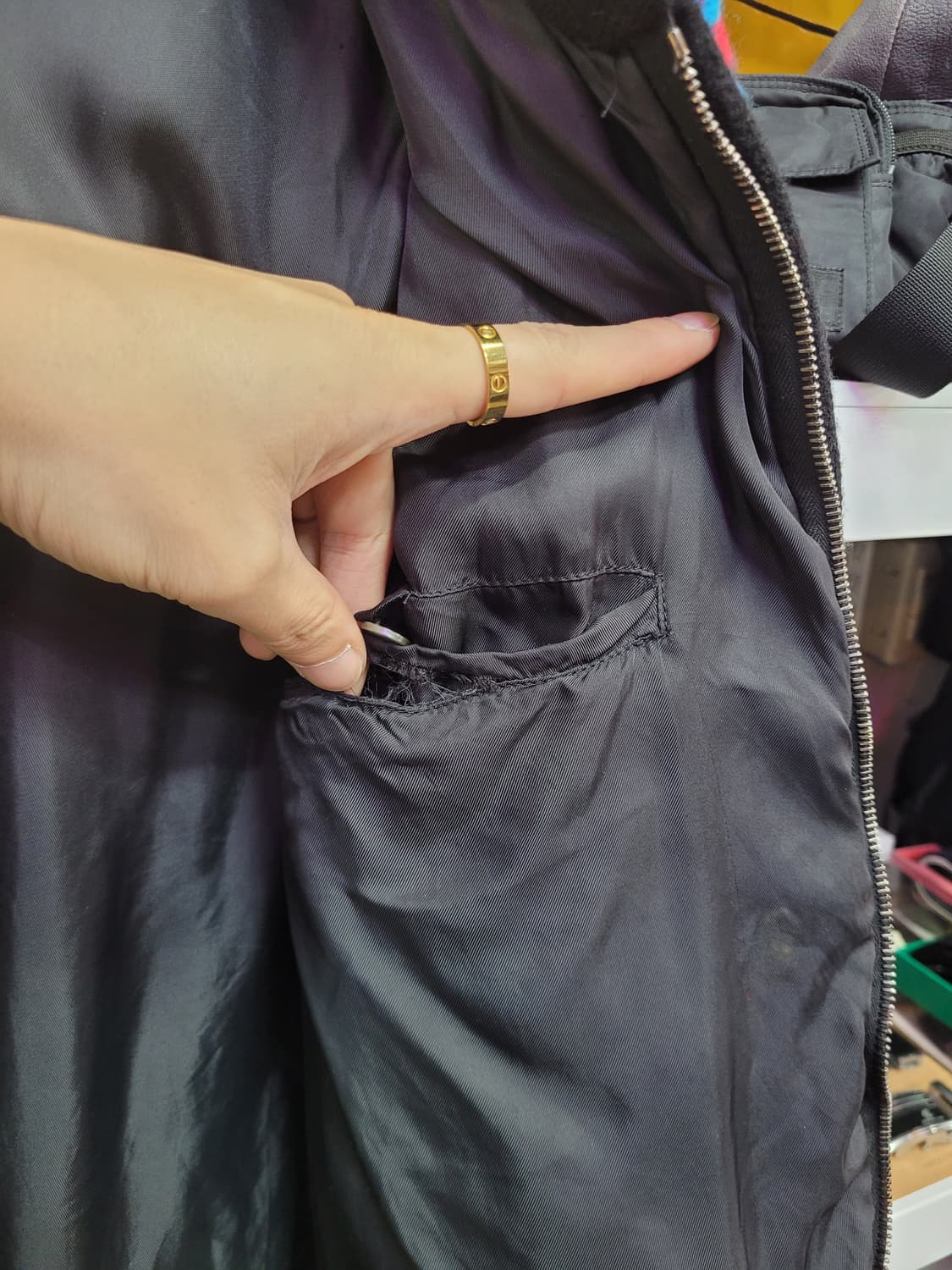 COOGI 쿠지 집업 니트 상품이미지5