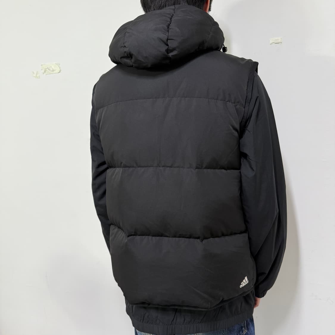 아디다스 후드 패딩 조끼 상품이미지4