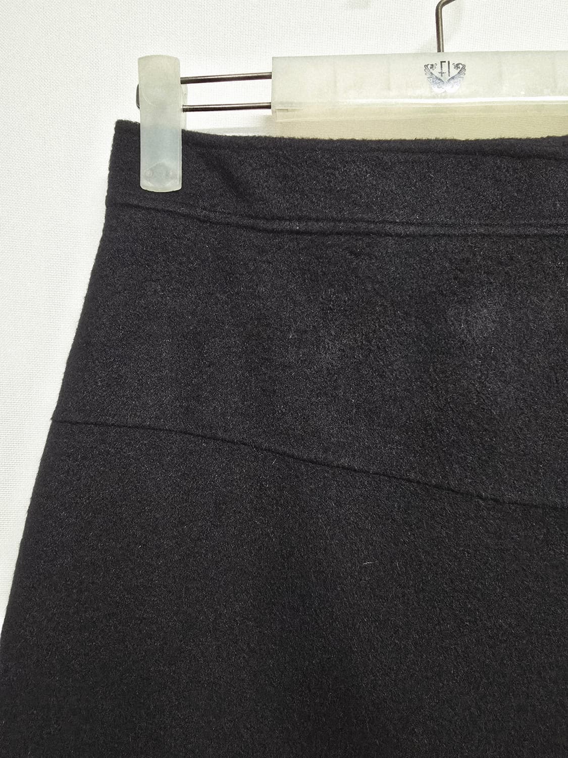 올리브대올리브 블랙  스커트 모앙고라혼방 상품이미지3